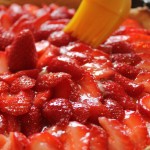 tarte, tarte sucrées, tarte aux fraises, fraises, dessert aux fraises, dessert à la fraise, crème pâtissière